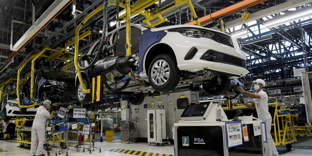 Produção de veículos cresce 3,5% em 2025