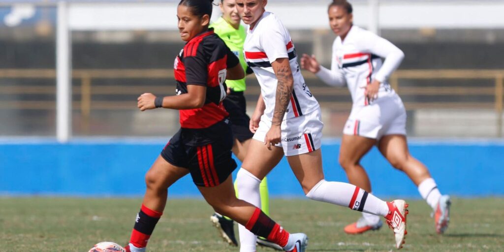 Brasileiro Feminino sub-20: Fla vence São Paulo no 1º jogo da final