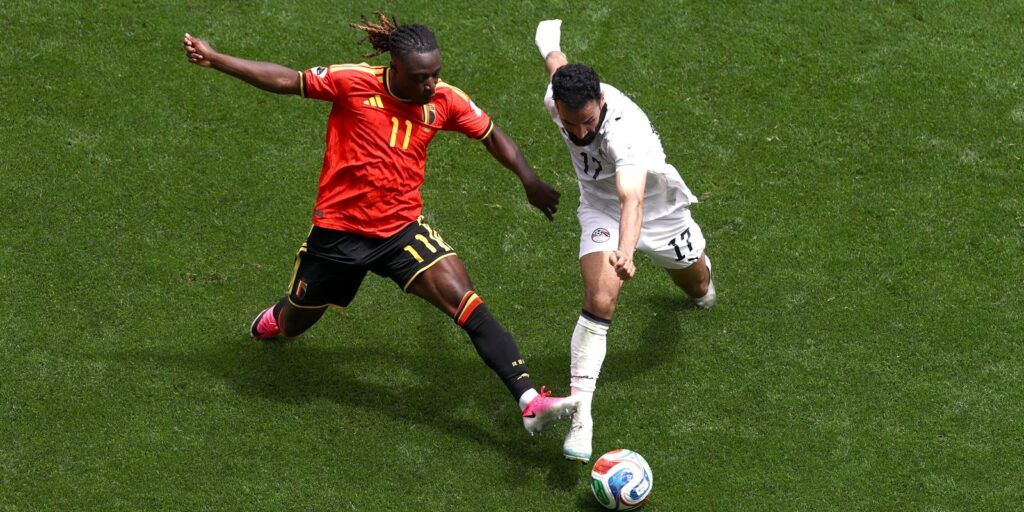 Bélgica e Egito ficam em 1 a 1 na abertura do grupo G da Copa do Mundo