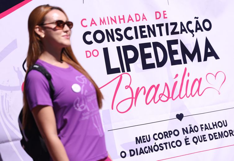 Caminhadas buscam conscientizar a população sobre o lipedema