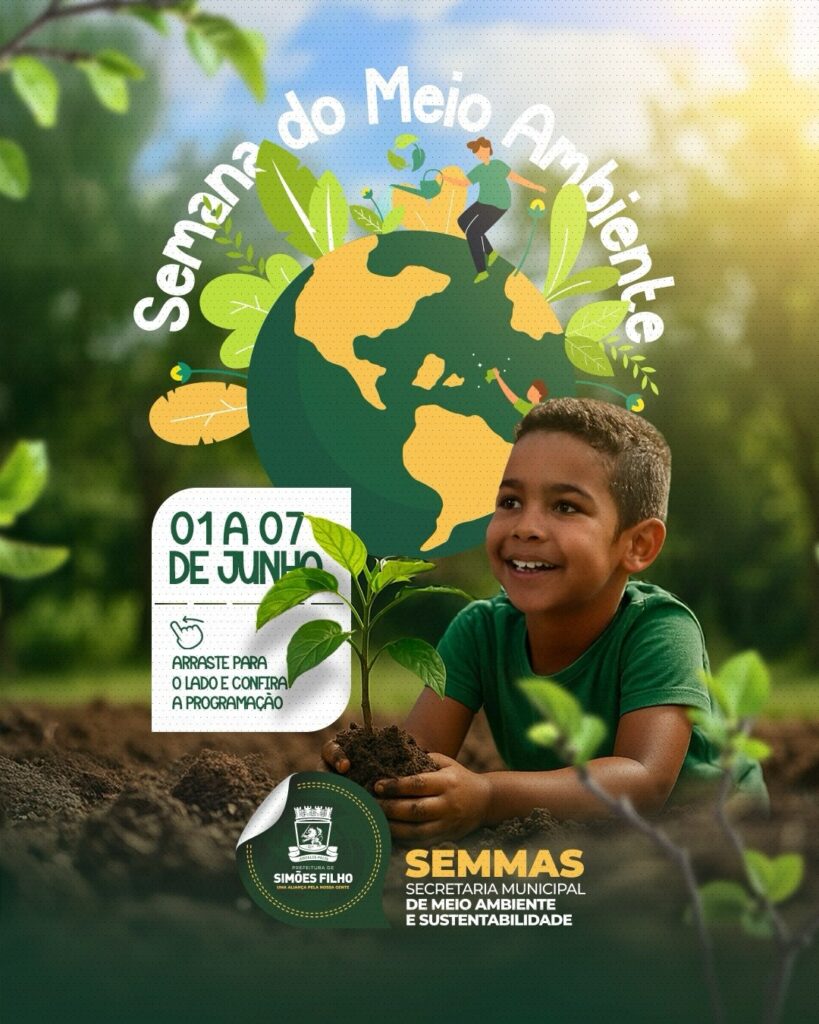 Prefeitura promove Semana do Meio Ambiente 2026 com ações educativas, sustentabilidade e incentivo à qualidade de vida