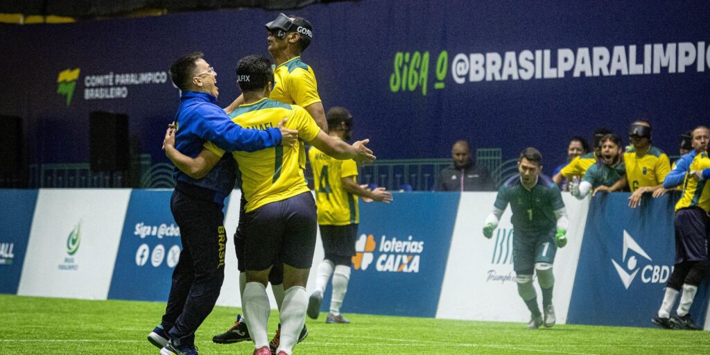 Futebol de cegos: Brasil vai à final da Copa América contra Colômbia