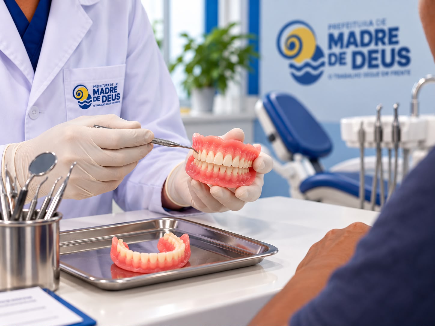 Prefeitura de Madre de Deus inicia triagem para próteses dentárias gratuitas nesta sexta-feira (2) – Imprensa Bahia