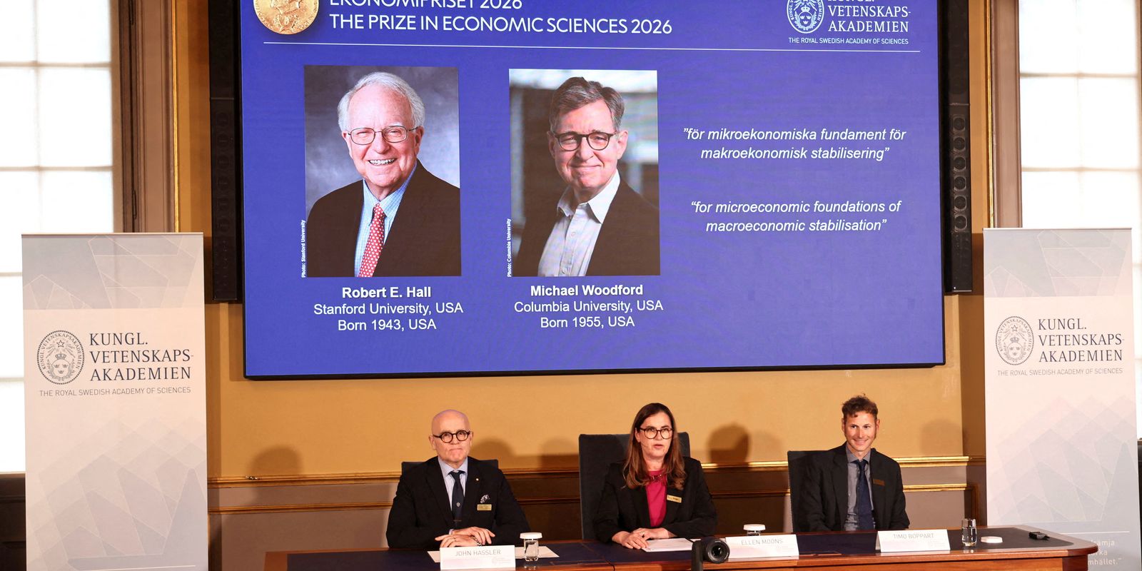 Norte-americanos ganham Nobel de Economia